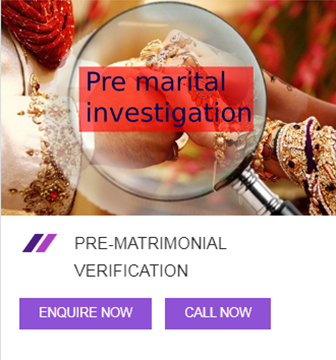 Pre-Matrimonial Verification